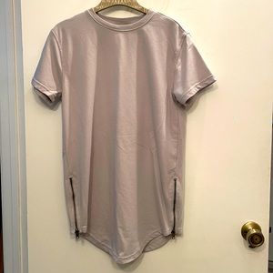 Men's side zip street shirt